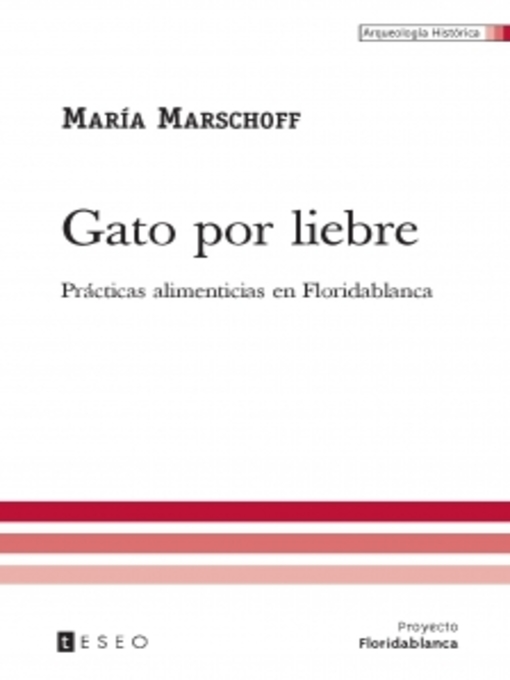 Title details for Gato por liebre by María Marschoff - Available